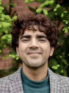 A man smiling. 
